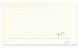 Kirke Simpson Signed Card Autographed Signature Journalist Pulitzer Prize Winner