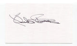 Chuck Stevens Signed 3x5 Index Card Autographed Baseball St. Louis Browns