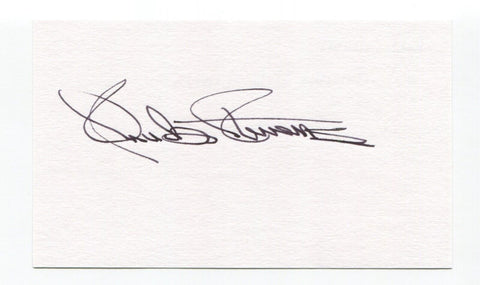Chuck Stevens Signed 3x5 Index Card Autographed Baseball St. Louis Browns