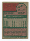 1975 Topps Bob Montgomery Signed Card Baseball Autographed AUTO #559