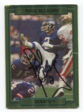 1990 Action Packed Paul Allegre Signed Card Football Autographed #11