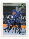 1993 Classic Pro Prospects Dwayne Norris Signed Card Hockey Autograph AUTO #66