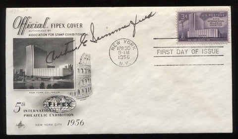 Arthur Summerfield Signed First Day Cover Autographed FDC Signature