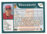 2001 Topps Ben Broussard Signed Card Baseball Autographed #T154