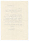 Winston "Win" De Lugo Signed Letter TLS Autographed Actor Star Trek TOS