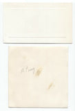Merlo J. Pusey Signed Card Autographed Signature Author Pulitzer Prize Winner