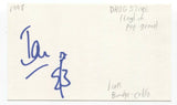 Drugstore - Ian Burdge Signed 3x5 Index Card Autographed Signature Cello