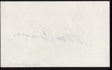 Anthony Quinn Signed Index Card Signature Autographed AUTO