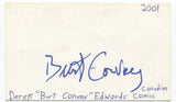 Derek Edwards Signed 3x5 Index Card Autographed Signature Comedian Actor