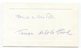 Karl Polanyi Signed Card Autographed Signature Historian Economist