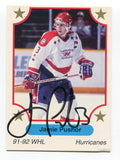 1991 7th Inning Sketch Jamie Pushor Signed Card Hockey Autograph NHL AUTO #342