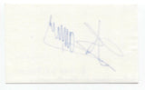Arturo Sandoval Signed 3x5 Index Card Autographed Signature