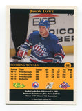 1994 Classic Jason Dawe Signed Card Hockey NHL Autograph AUTO #88