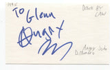 Down by Law John DiMambro Signed 3x5 Index Card Autographed Signature