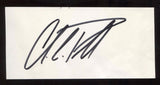 Colin Powell Signed Book Page Cut Autographed Signature General
