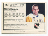 1991 7th Inning Sketch Norm Maracle Signed Card Hockey NHL Autograph AUTO #117