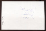 Martin Sheen Signed 4x6 Inch Index Card HUGE Signature Autographed