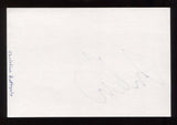 Christina Applegate Signed 4 x 6 Inch Index Card HUGE Signature Autographed
