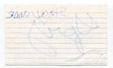 d'bi Young Signed 3x5 Index Card Autographed Actor Poet Da King In My Hair