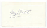 Mary Elwyn Patchett Signed Card Autographed Signature Author The Brumby