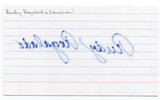 Rudy Regalado Signed 3x5 Index Card Baseball Autographed Cleveland Indians