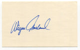 Wayne Garland Signed 3x5 Index Card Autographed MLB Baseball Baltimore Orioles