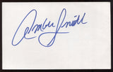 Amber Smith Signed 5x8 Inch Index Card HUGE Autographed Signature