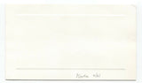 Byeon Yeong-tae Signed Card Autographed Signature South Korea Prime Minister
