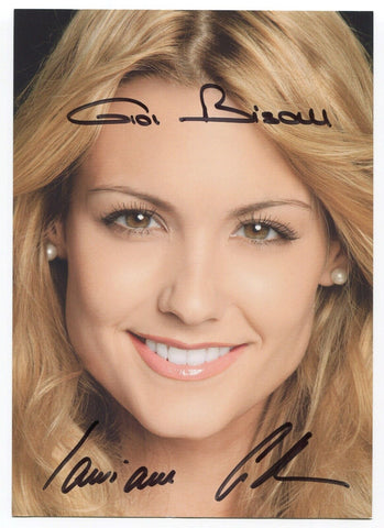 Lauriane Gillieron Signed 7x10 Inch Photograph Autographed Swiss Actress