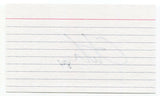 Griff Whalen Signed 3x5 Index Card Autographed Football NFL Indianapolis Colts