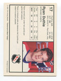 1991 7th Inning Sketch Ryan Duthie Signed Card Hockey NHL Autograph AUTO #17