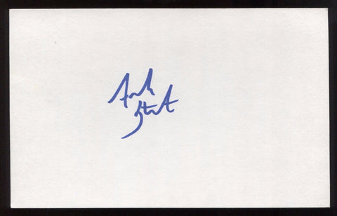 French Stewart Signed 5x8 Inch Index Card HUGE Autographed Signature Third Rock