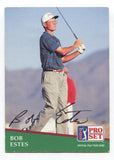 1991 Pro Set PGA Tour Golf Bob Estes Signed Card Autographed Signature #102