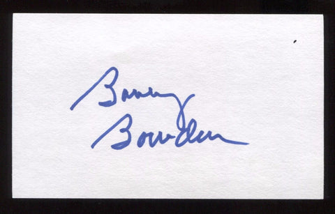 Bobby Bowden Signed 3x5 Index Card Signature Autographed Florida State Football