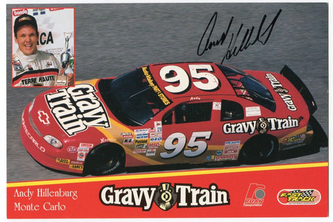Andy Hillenburg Signed 6x9 inch Photo NASCAR Racing Race Car Driver