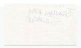 Broomfiller - Brandon Savage Signed 3x5 Index Card Autographed Signature Band