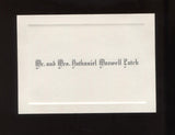 Nathaniel Patch Signed Card Pianist Professor University of Kentucky Autographed