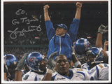 Tommy West Signed 8.5 x 11 Photo College NCAA Football Coach Autographed