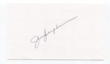 Jerry Stephenson Signed 3x5 Index Card Autographed MLB Baseball Boston Red Sox