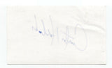Curtis Holbrook Signed 3x5 Index Card Autographed Signature Actor Hairspray