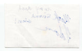 Mark Taylor Signed 3x5 Index Card Autographed Signature Actor Student Bodies