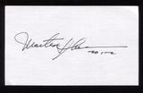 Martin Sheen Signed 3x5 Index Card Autographed Signature