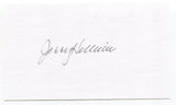 Jerry Helluin Signed 3x5 Index Card Autographed NFL Football Green Bay Packers