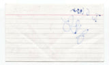 John Pattison Signed 3x5 Index Card Autograph Signature Actor Puppets Who Kill