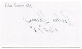 Richie Guerin Signed 3x5 Index Card Autographed NBA Basketball Knicks HOF