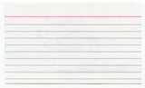 Brian Cushing Signed 3x5 Index Card Autographed Signature Football Texans