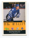 1994 Classic Games Pro Prospects Steffon Walby Signed Card Hockey NHL AUTO #97