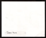 Dean Young Blondie Comic Signed Print Autographed in 1993 Signature