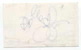 Darryl M. Bell Signed 3x5 Index Card Autographed Signature Actor School Daze