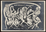 Antobal's Cubans Signed Cover Art Photo from 1932 Autographed Original Photo